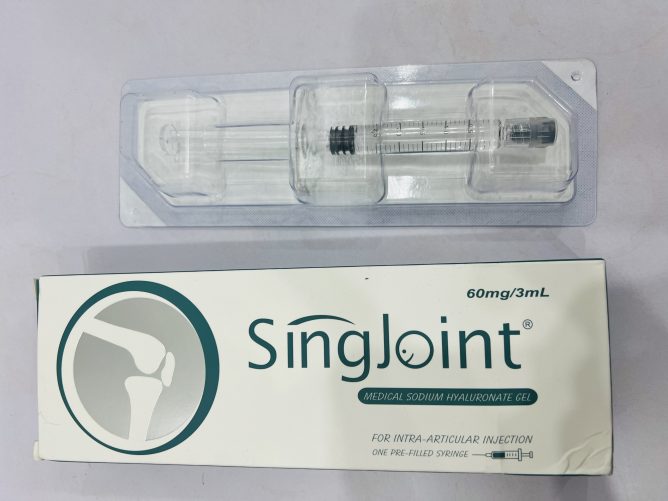 Dịch Nhờn Tiêm Khớp HA Singjoint Tiêm 1 Mũi Duy Nhất 8 Singjoint 60mg
